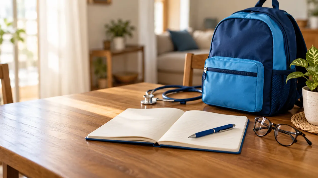 Everyday education, health and household planning objects